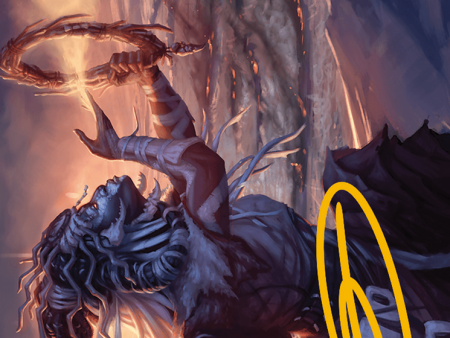 Witch Enchanter Art Card (Gold-Stamped Signature) [Modern Horizons 3 Art Series] Hot on Sale