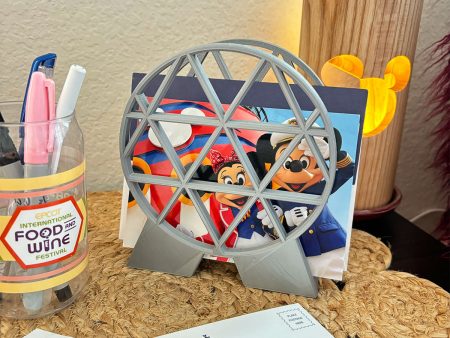 Spaceship Earth Napkin Holder   Desk File Organizer Discount