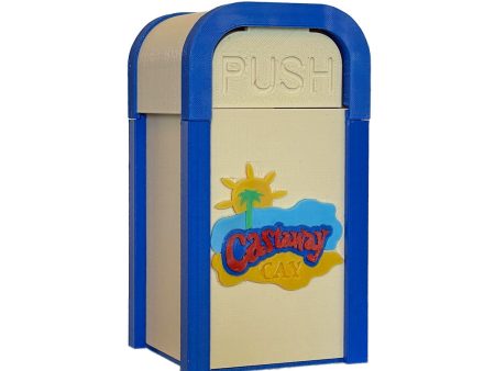 Castaway Cay Desktop Trash Can - CLEARANCE For Cheap