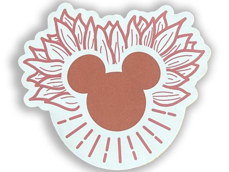 Sunflower Mouse Decal Discount