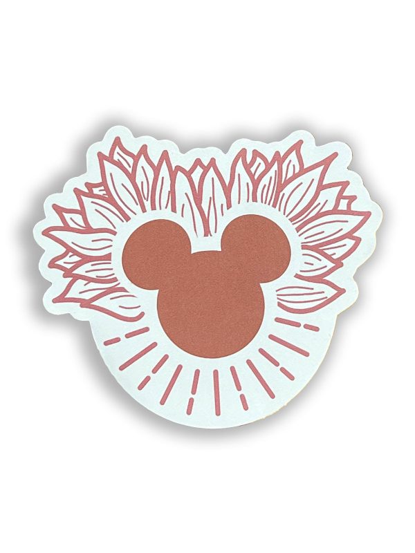 Sunflower Mouse Decal Discount