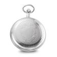 Charles Hubert Chrome-Finish Skeleton Dial Pocket Watch Online