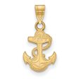 10k Yellow Gold U.S. Naval Academy Small Pendant Online now