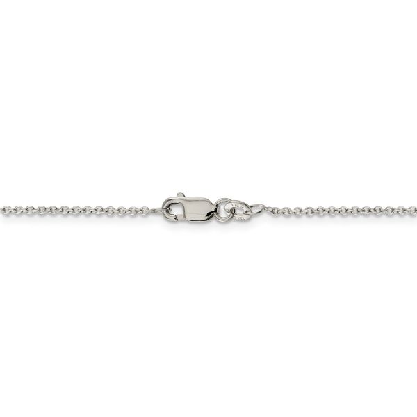 Sterling Silver and CZ, Lauren Collection, Initial E Necklace Online now