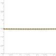 2mm 10k Yellow Gold D C Quadruple Rope Chain Bracelet on Sale