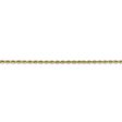 2mm 10k Yellow Gold D C Quadruple Rope Chain Bracelet on Sale