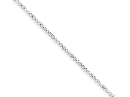 Sterling Silver 1.5mm Rolo Chain Anklet, 9 Inch Discount