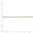 1.1mm, 14k Yellow Gold, Solid Box Chain Bracelet Cheap