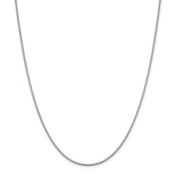 1.4mm, Sterling Silver, Solid Box Chain Bracelet Sale