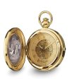 Charles Hubert Gold Finish Brass 2-Photo Insert Pocket Watch Online Sale