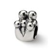 Sterling Silver Family of 5 Bead Charm Discount