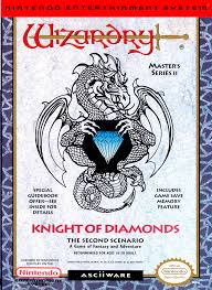 WIZARDRY: KNIGHT OF DIAMONDS SECOND SCEN  - NES (W BOX) Supply